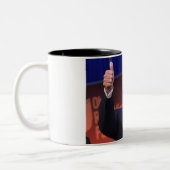 2 Couleurs Tasse de l'élection 2016 de Donald Trump (Gauche)
