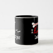 2 Couleurs Tasse de Leonberger (amour d'I) (Centre)