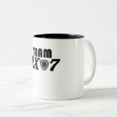 2 Couleurs Tasse de l'équipe Rx7 (Devant droit)