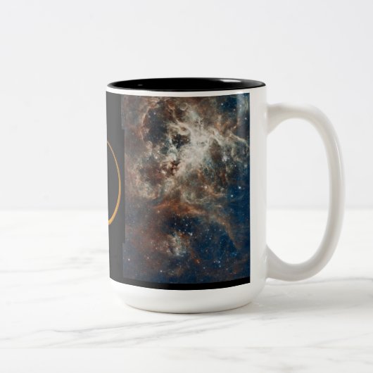 2 Couleurs Tasse de l'espace (Droit)