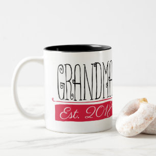 2 Couleurs Tasse de l'est 2018 de grand-maman