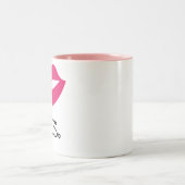 2 Couleurs Tasse de lèvres (Centre)