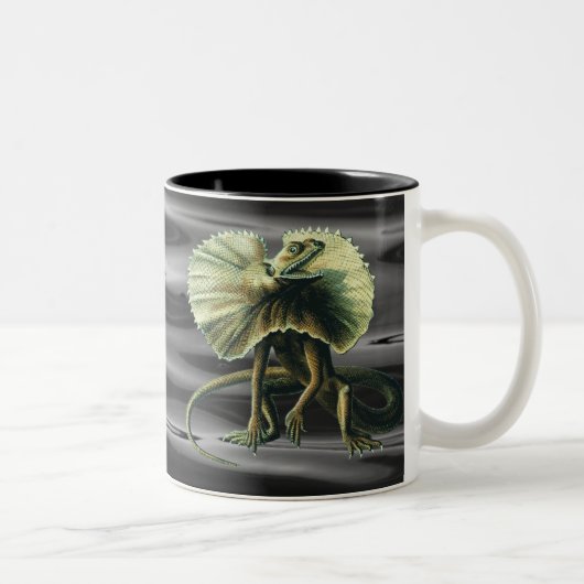 2 Couleurs Tasse de lézard de Jésus (Droit)