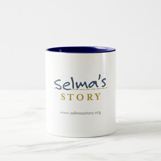 2 Couleurs Tasse de l'histoire de Selma (Centre)