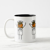 2 Couleurs Tasse de l'homme "YMCA" de doctrine (Gauche)