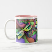 2 Couleurs Tasse de libellule (pastels) (Gauche)