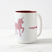 2 Couleurs tasse de licorne (Devant droit)