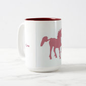 2 Couleurs tasse de licorne (Devant gauche)