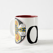 2 Couleurs Tasse de liège du comté (Devant gauche)