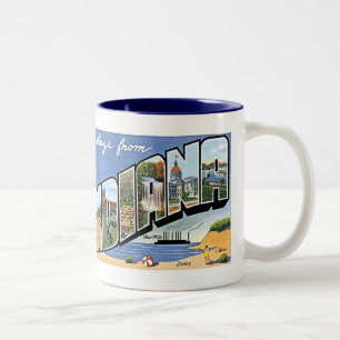 2 Couleurs Tasse de l'Indiana