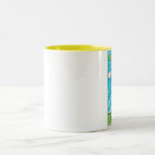 2 Couleurs Tasse de lion (Centre)