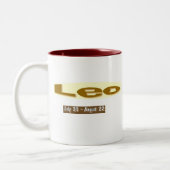 2 Couleurs Tasse de Lion (Gauche)