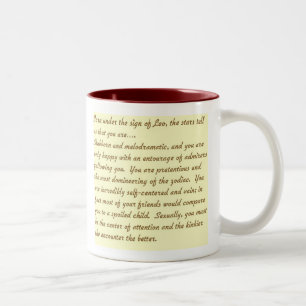 2 Couleurs Tasse de Lion