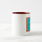 2 Couleurs Tasse de Lionfish (Centre)