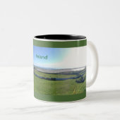 2 Couleurs Tasse de l'Irlande (Devant droit)