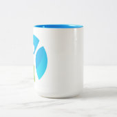 2 Couleurs Tasse de Liv4TheCure (Centre)