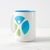 2 Couleurs Tasse de Liv4TheCure (Devant gauche)