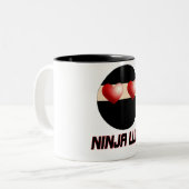 2 Couleurs Tasse de lof de Ninja (Devant gauche)
