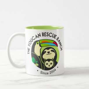 2 Couleurs Tasse de logo
