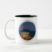 2 Couleurs Tasse de logo d'ACTPol (Gauche)