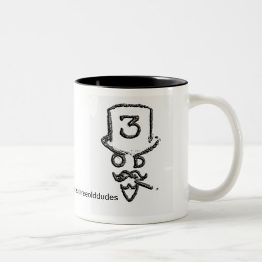 2 Couleurs tasse de logo de 3OD Simon (Droit)