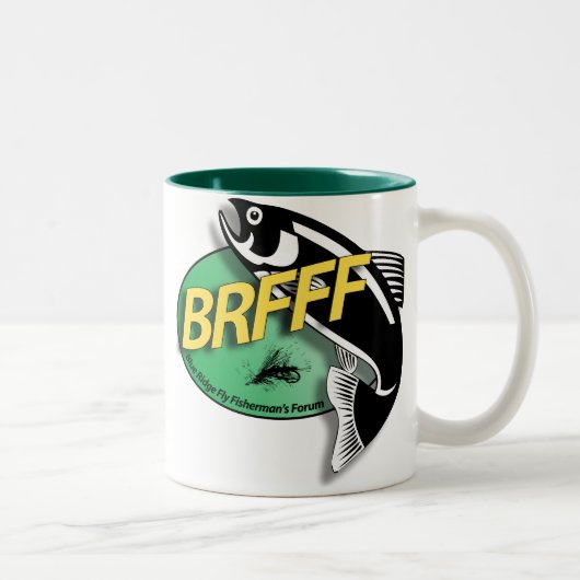 2 Couleurs Tasse de logo de BRFFFF (Droit)