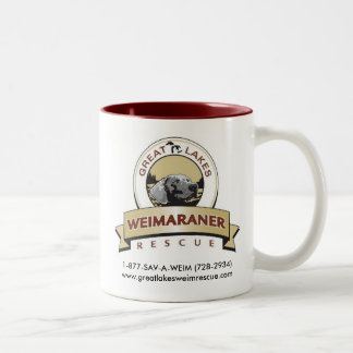 2 Couleurs Tasse de logo de GLWR