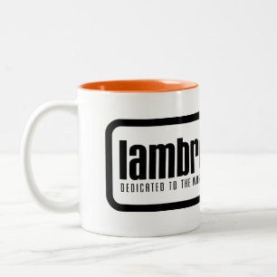 2 Couleurs Tasse de logo de Lambrettista
