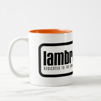 2 Couleurs Tasse de logo de Lambrettista