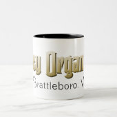 2 Couleurs Tasse de logo de l'organe Cie. d'Estey (Centre)