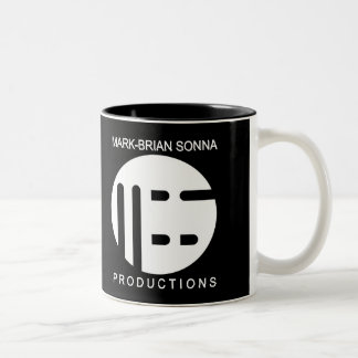 2 Couleurs Tasse de logo de mis-bande