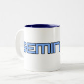 2 Couleurs Tasse de logo de séminaire (Devant gauche)