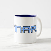 2 Couleurs Tasse de logo de séminaire (Devant droit)