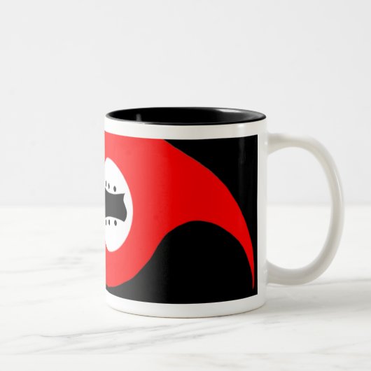 2 Couleurs Tasse de logo de TEMPÊTE (Droit)