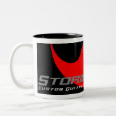 2 Couleurs Tasse de logo de TEMPÊTE (Gauche)