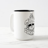 2 Couleurs Tasse de logo d'ITMOD (Devant gauche)