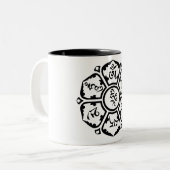 2 Couleurs Tasse de l'OM (Devant gauche)