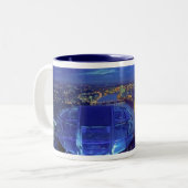 2 Couleurs tasse de Londres (Devant gauche)