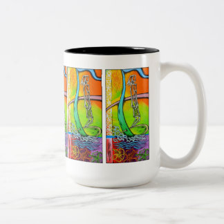 2 Couleurs Tasse de Longboard de hanche