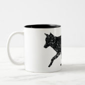 2 Couleurs tasse de loup de Cru-style (Gauche)