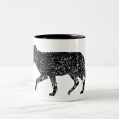 2 Couleurs tasse de loup de Cru-style (Centre)