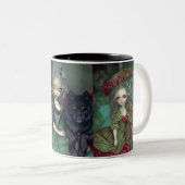 2 Couleurs Tasse de "Loup-Garou" (Devant droit)