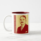 2 Couleurs Tasse de Ludwig von Mises (Gauche)