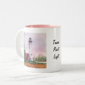 2 Couleurs Tasse de lumière de point de Tawas (Devant gauche)