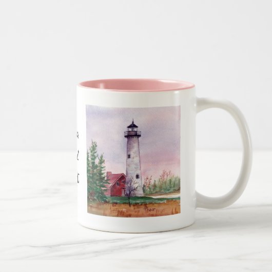 2 Couleurs Tasse de lumière de point de Tawas (Droit)