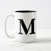 2 Couleurs Tasse de "M" (Gauche)