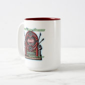 2 Couleurs Tasse de machine de bruit d'hiver (Devant gauche)