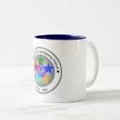 2 Couleurs Tasse de MÂCHOIRES (Devant droit)