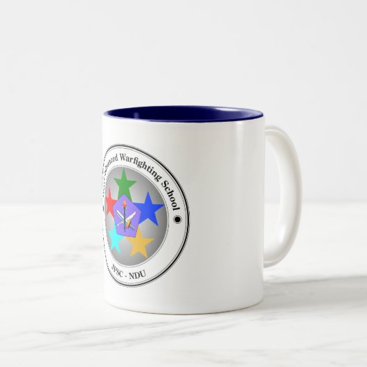 2 Couleurs Tasse de MÂCHOIRES (Devant droit)