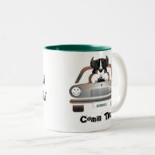 2 Couleurs Tasse de MadDog de MadDog (Devant droit)